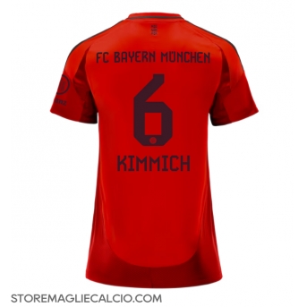 Bayern Munich Joshua Kimmich #6 Maglia Gara Casa Repliche 2024-25 Donna